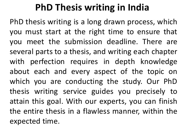 Master thesis writing help