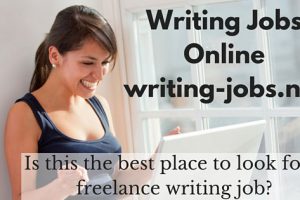 Writing opportunities online